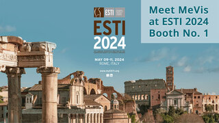 Meet MeVis at ESTI 2024 in Rome, Italy.